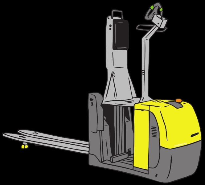 Låglyftande åktruck